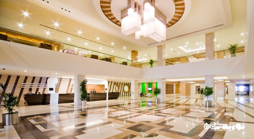 نمای لابی هتل گرین پارک پندیک