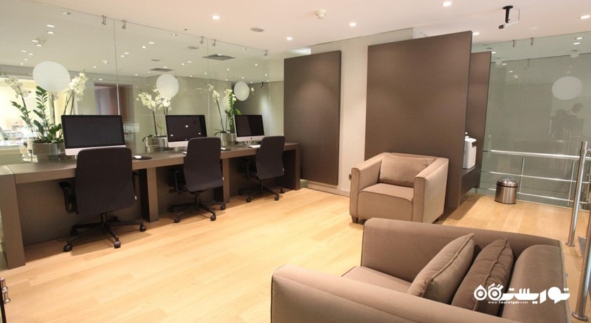 نمایی از مرکز کسب و کار هتل