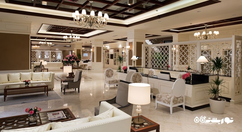 محوطه نشیمن لابی هتل