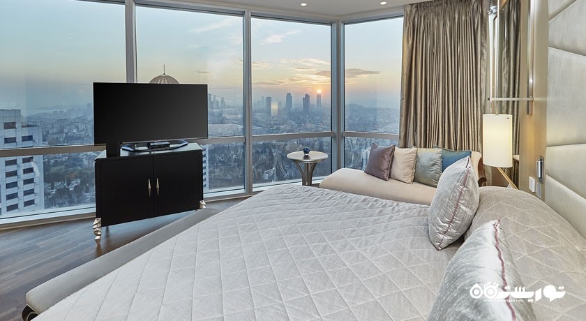 نمای تخت بزرگ سوئیت پرزیدنشال