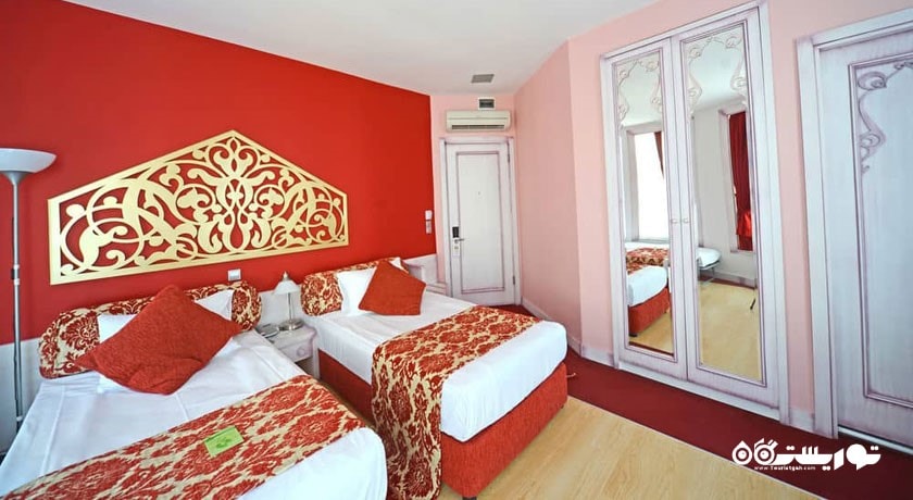 تخت های توئین اتاق دلوکس