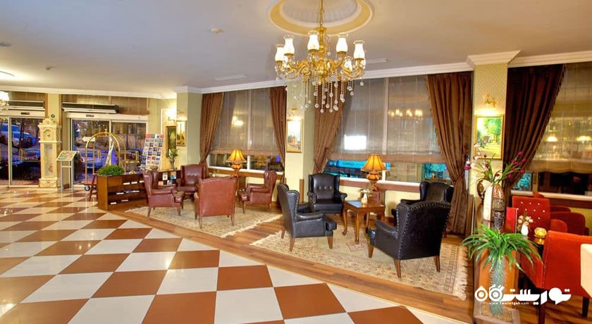 محوطه نشیمن لابی هتل