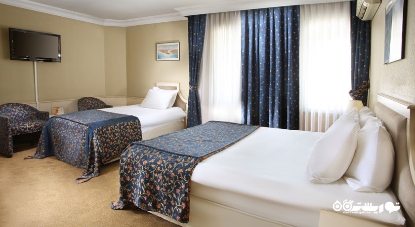 اتاق تریپل هتل بر استانبول