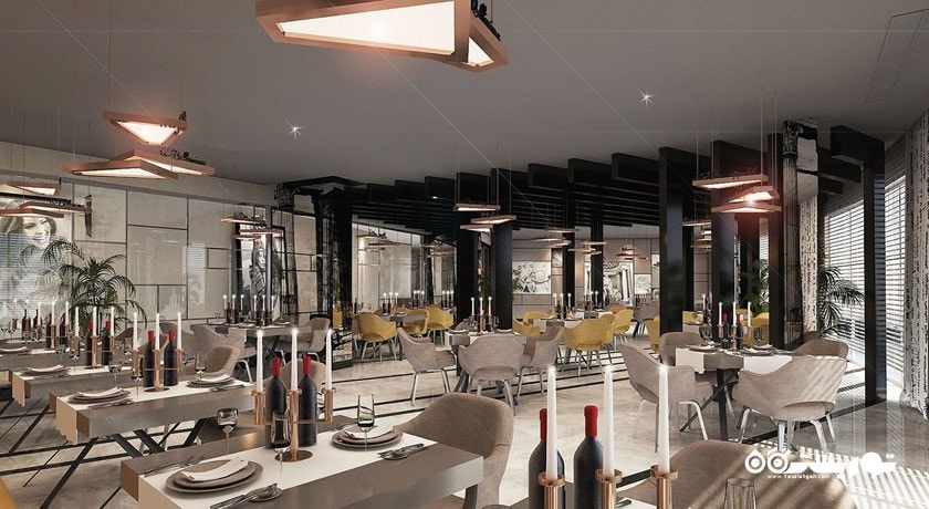 نمای رستوران ایتالیایی لاپالما