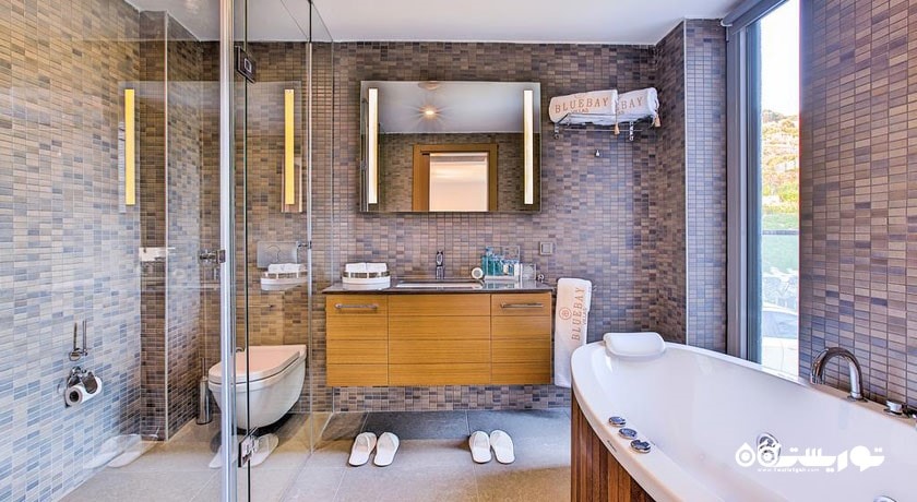 حمام و سرویس بهداشتی اتاق ها