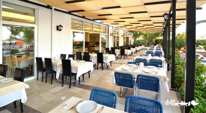 محوطه فضای باز رستوران هتل