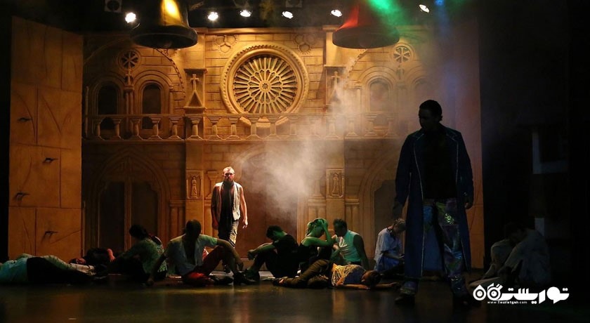 اجرای نمایش در هتل سنتیدو لتونیا گلف ریزورت