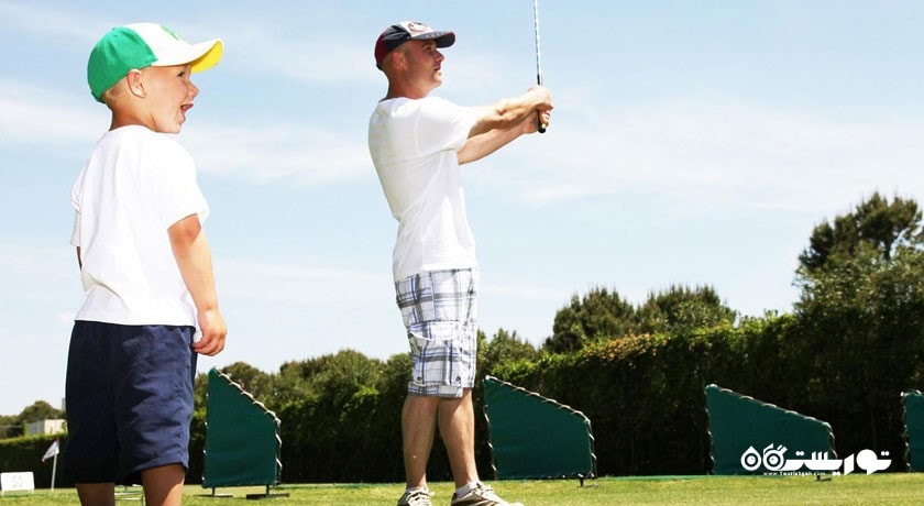 زمین گلف اختصاصی هتل