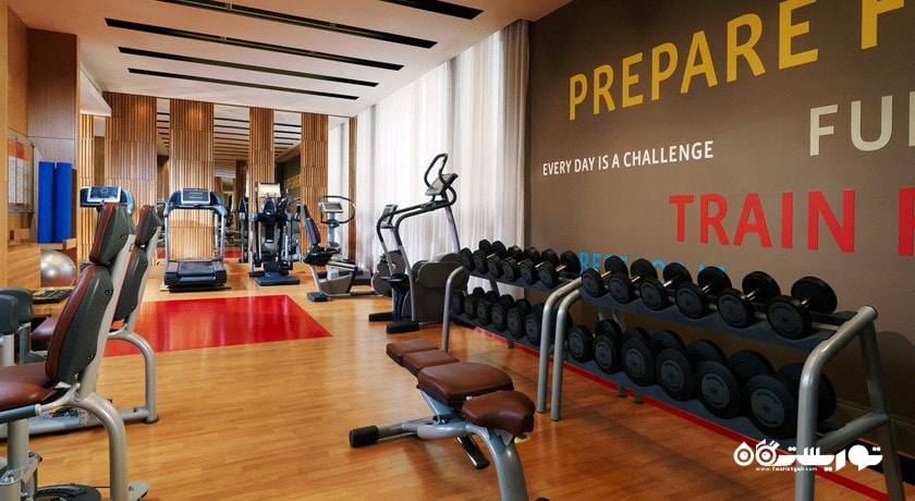 سالن ورزشی  هتل شرایتون پالاس مسکو