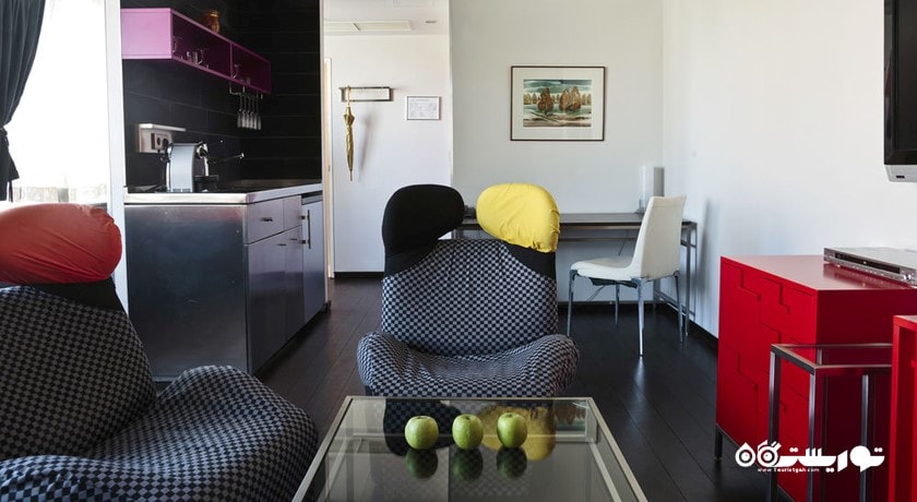 محوطه نشیمن سوئیت پنت هاوس