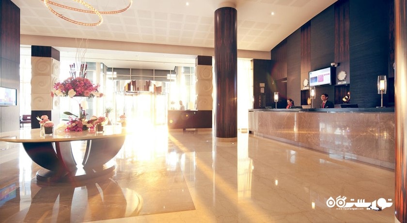 لابی هتل نووتل ورلد ترید سنتر دبی