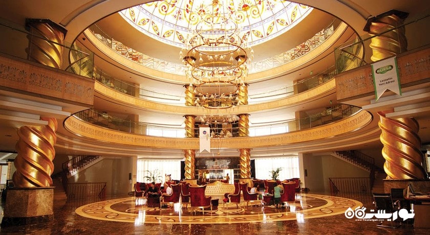 نمای لابی هتل آمارا پرستیژ