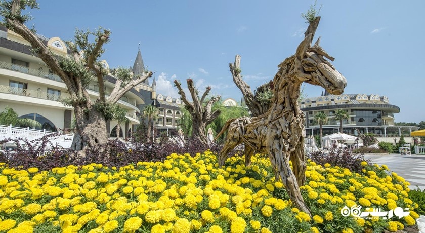 فضای سبز هتل آمارا پرستیژ