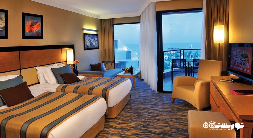 اتاق دلوکس با چشم انداز دریا