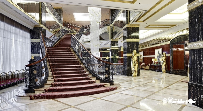 نمای لابی هتل لوته مسکو