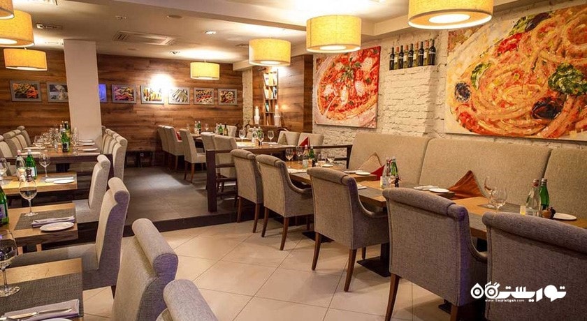 نمای رستوران ایتالیایی ایل فورنو