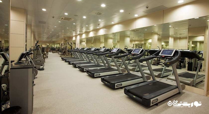 تردمیل های سالن ورزشی هتل