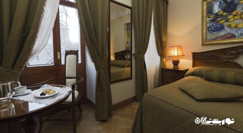 تخت بزرگ اتاق کلاسیک دبل