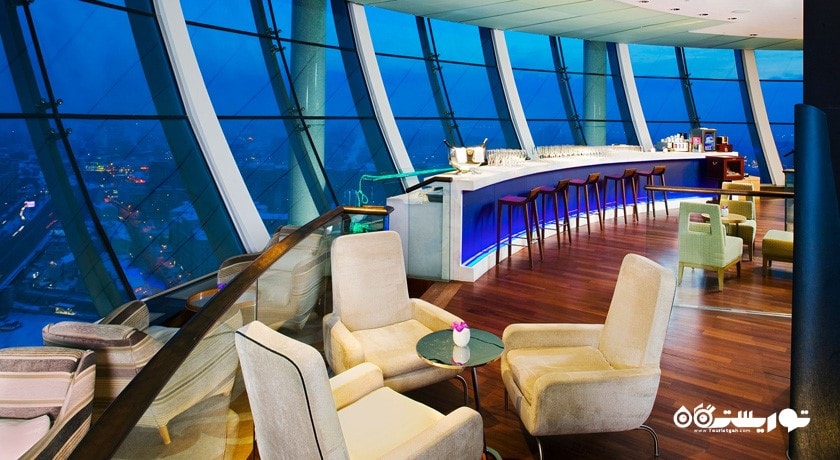 چشم انداز سیتی اسپیس بار اند رستوران