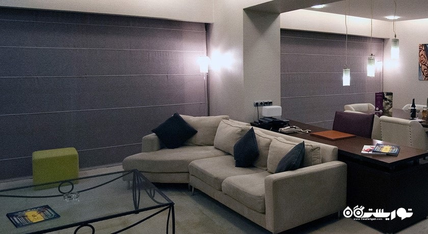 محوطه نشیمن سوئیت پرزیدنشال