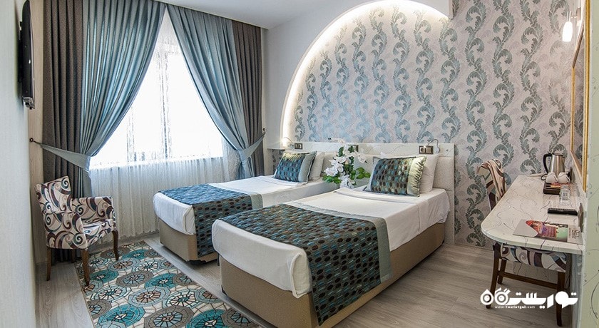 تخت های توئین اتاق دلوکس