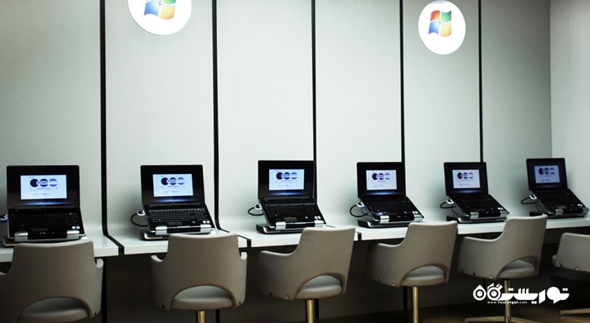 نمایی از مرکز کسب و کار هتل