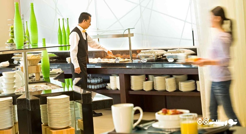 بوفه سلف سرویس سالن صبحانه