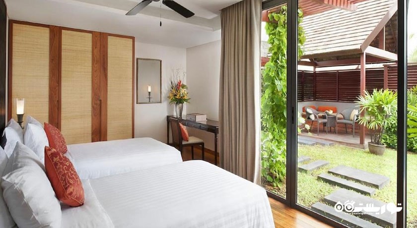 تخت های توئین اقامتگاه دوخوابه