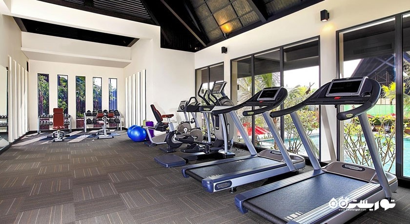 تردمیل های سالن ورزشی هتل