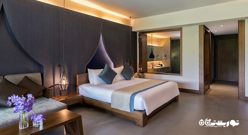 نمای تخت بزرگ اتاق سوپریور