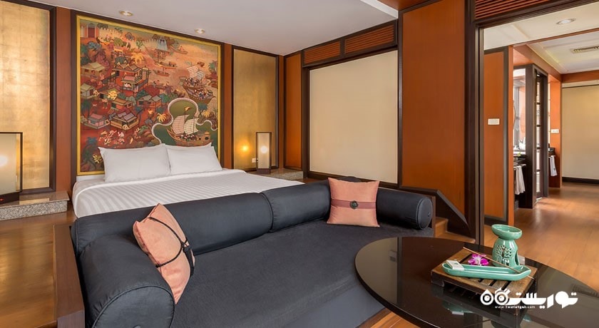 نمای تخت بزرگ ویلا گرند لاگون