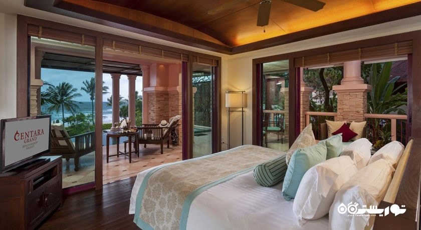 نمای تخت بزرگ سوئیت لاکچری