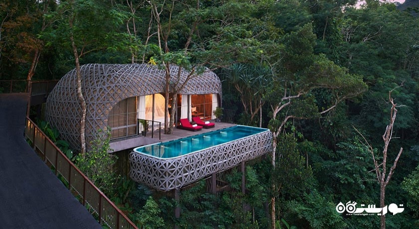 نمای کلی از بردز نست پول ویلا