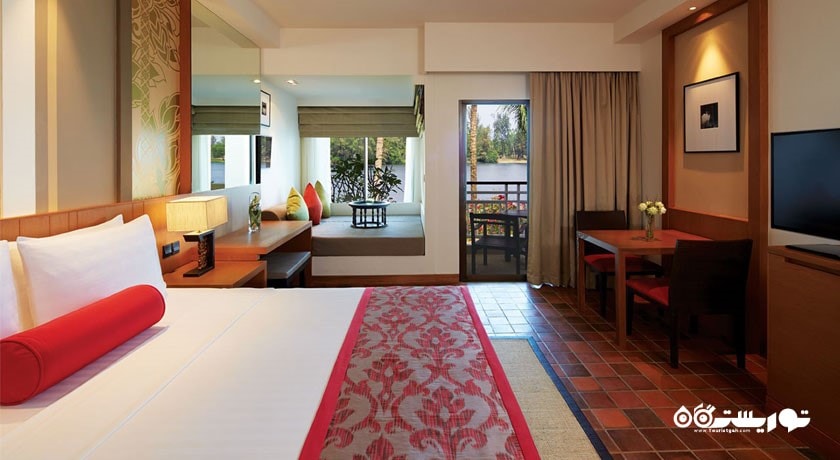 نمای تخت بزرگ اتاق استاندارد