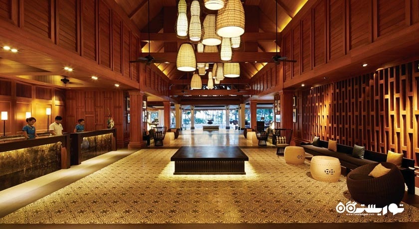 نمای لابی هتل اوتریگر لاگونا بیچ ریزورت