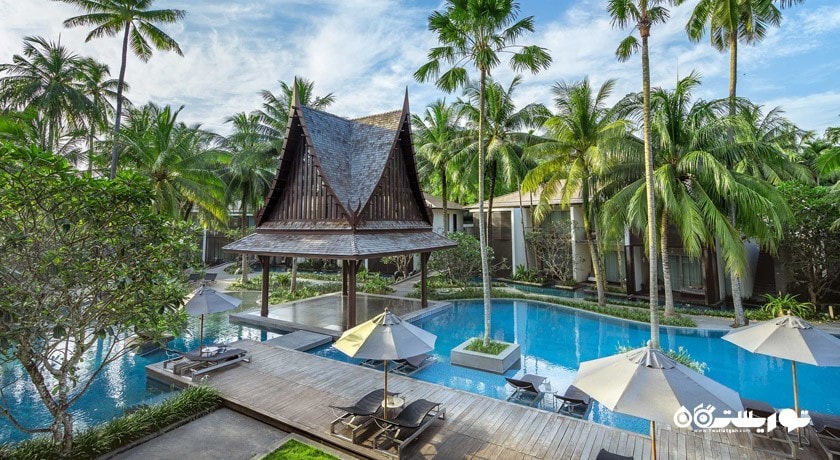 محوطه هتل توئین پالمز پوکت