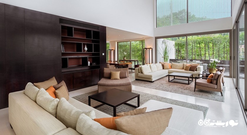 محوطه نشیمن سوئیت پرزیدنشال