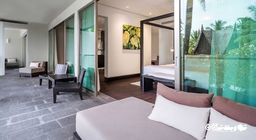 محوطه نشیمن سوئیت لاگون