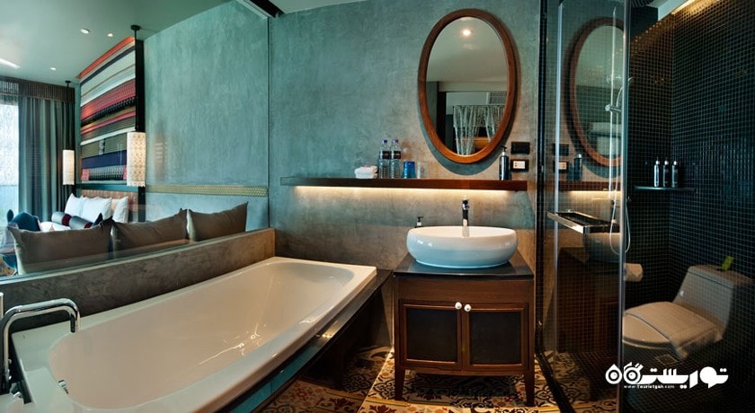 حمام و سرویس بهداشتی اتاق ها