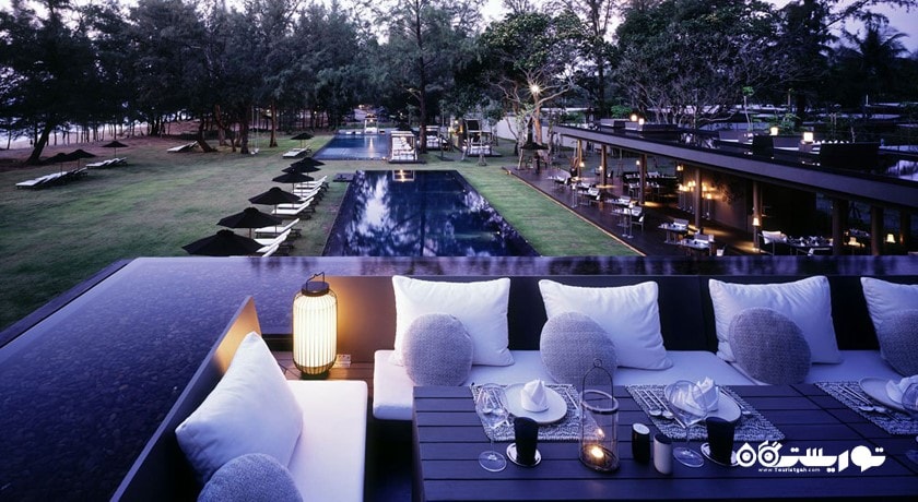 محوطه نشیمن روف تاپ داینینگ