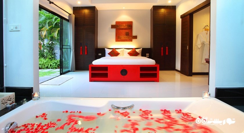 نمای تخت بزرگ ویلا هانی مون