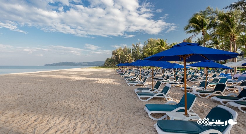 نمای ساحل هتل آنگسانا لاگونا پوکت