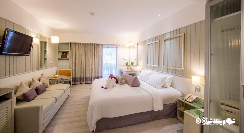 اتاق دلوکس با چشم انداز استخر