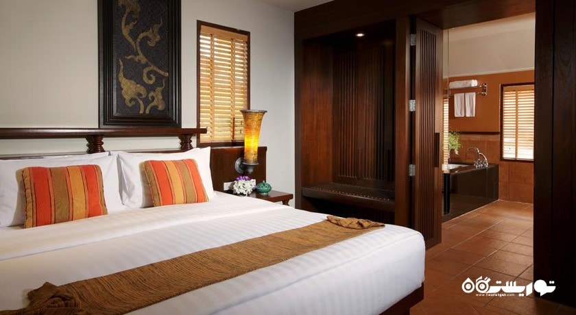 نمای تخت بزرگ سوئیت یک خوابه