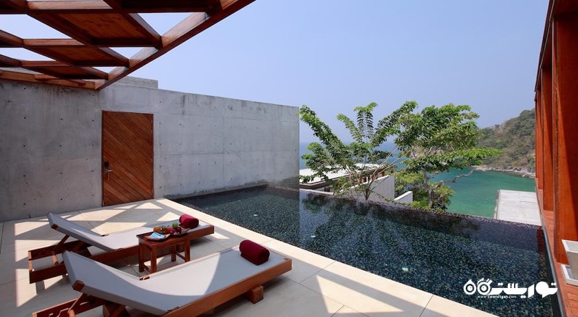استخر اختصاصی ویلا یک خوابه