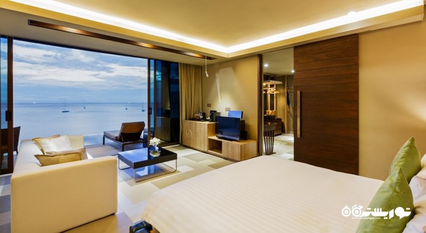 نمای تخت بزرگ سوئیت دلوکس