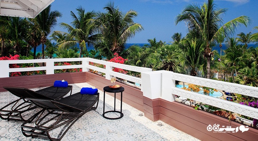 چشم انداز تراس سوئیت سه خوابه