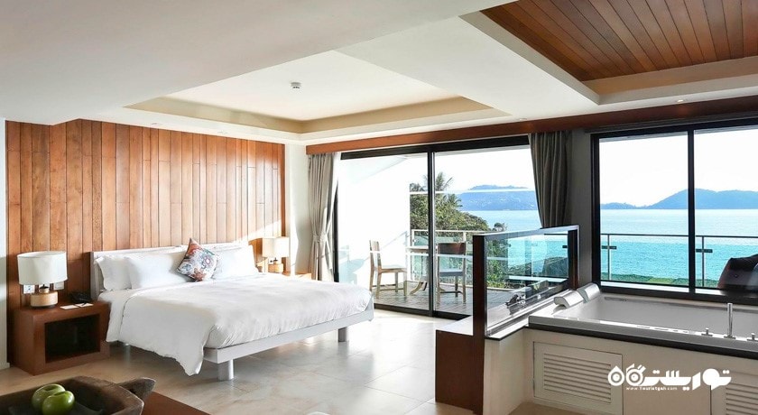 اتاق دلوکس با چشم انداز دریا