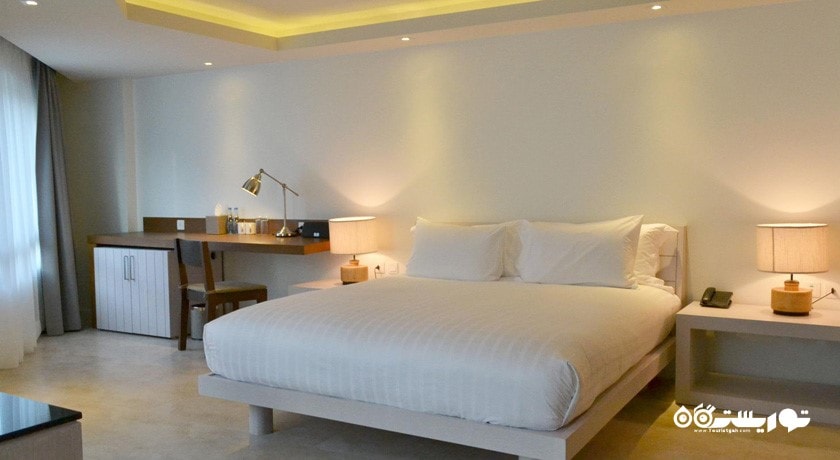 نمای تخت بزرگ اتاق سوپریور