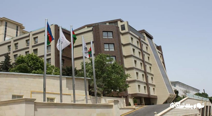 نمای ساختمان هتل قفقاز پوینت